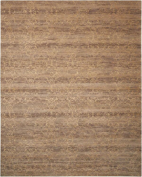 Nourison Clearance Silken Allure SLK26 Latte Rug