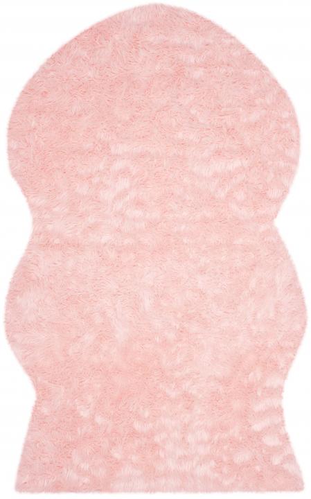 Safavieh Clearance Faux Sheep Skin FSS115G Pink Rug