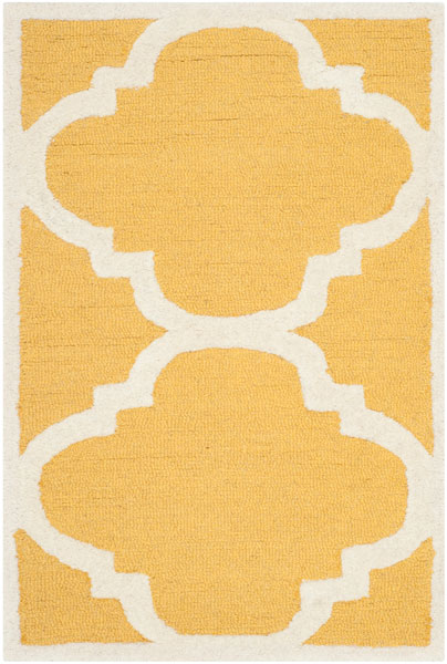 Safavieh Clearance Cambridge CAM140Q Gold Rug