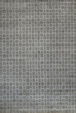 Tibet Rug Company 80 CT with Silk Cubes Silver Grey Rug