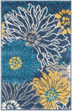 Nourison Sale Passion PSN17 Blue Rug