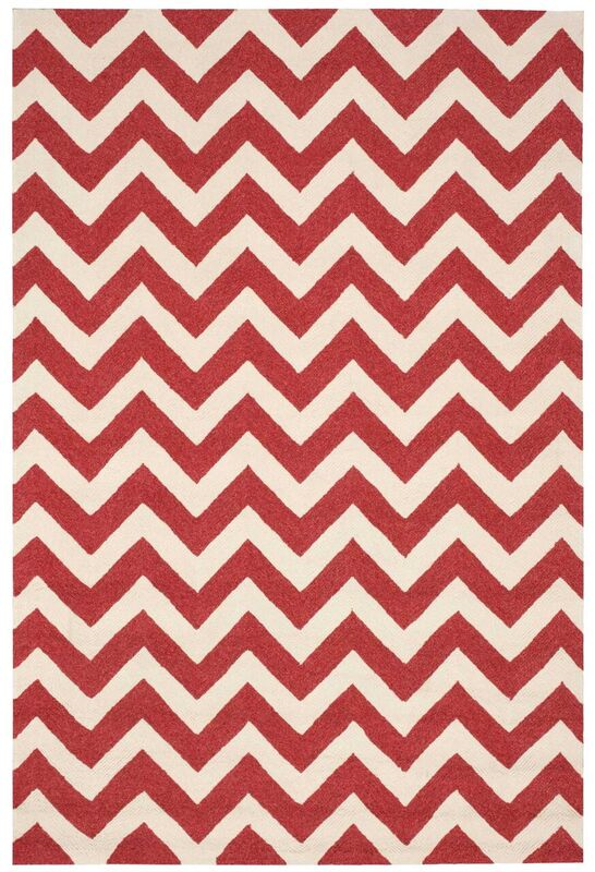Nourison Clearance Portico POR03 Red Rug