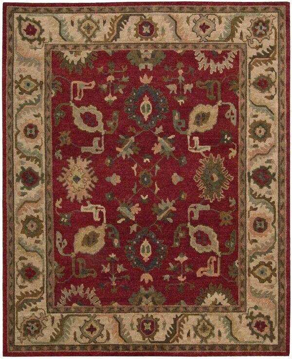 Nourison Tahoe TA08 Red Rug