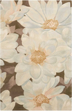 Nourison Tropics TS13 Mocha Rug