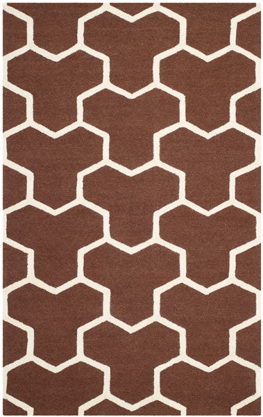Safavieh Clearance Cambridge CAM146H Dark Brown Rug