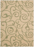Nourison Clearance Riviera RI03 Light Gold Rug