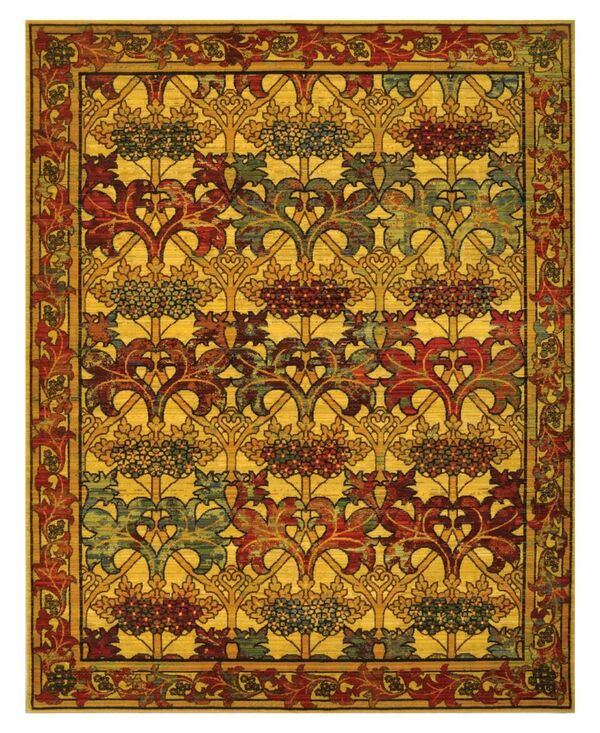 Nourison Clearance Timeless TML01 Gold Rug