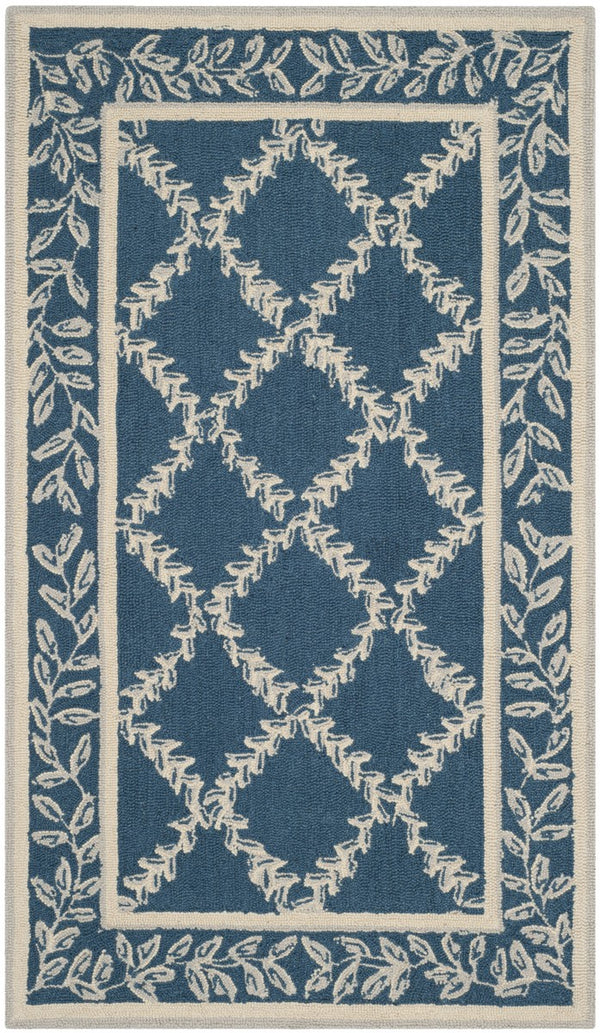 Safavieh Clearance Chelsea HK230N Navy Blue Rug