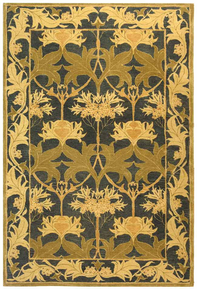 Safavieh Clearance Anatolia AN541A Navy Rug