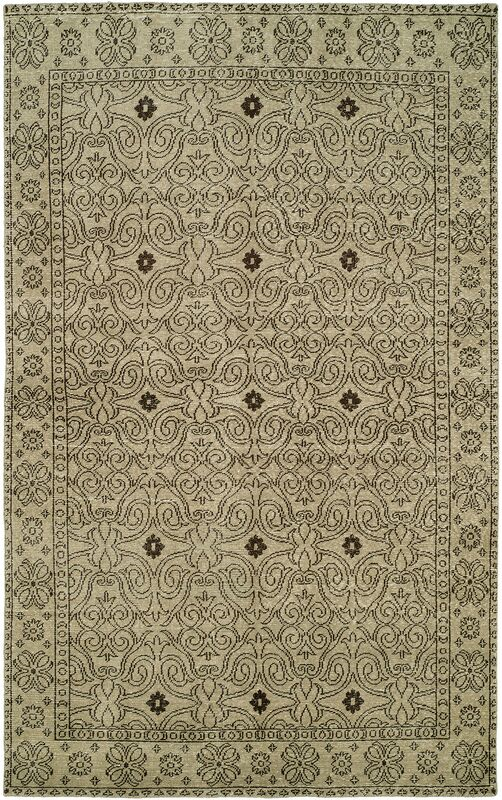 HRI Canterbury DC27 Beige Rug