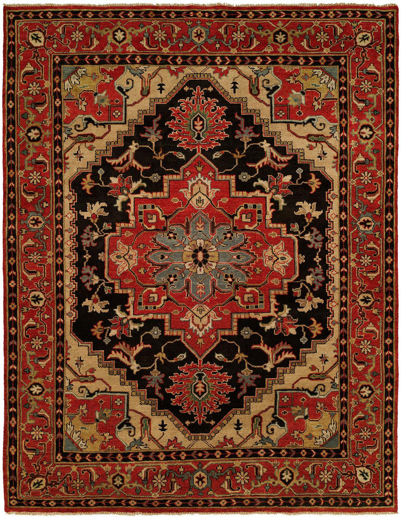 Rugs Done Right Hadley HH80 Ebony / Brick Rug