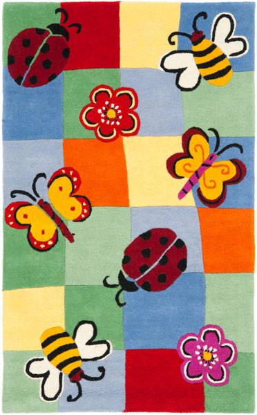 Safavieh Clearance Safavieh Kids SFK753A Blue Rug