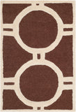 Safavieh Clearance Cambridge CAM145H Dark Brown Rug