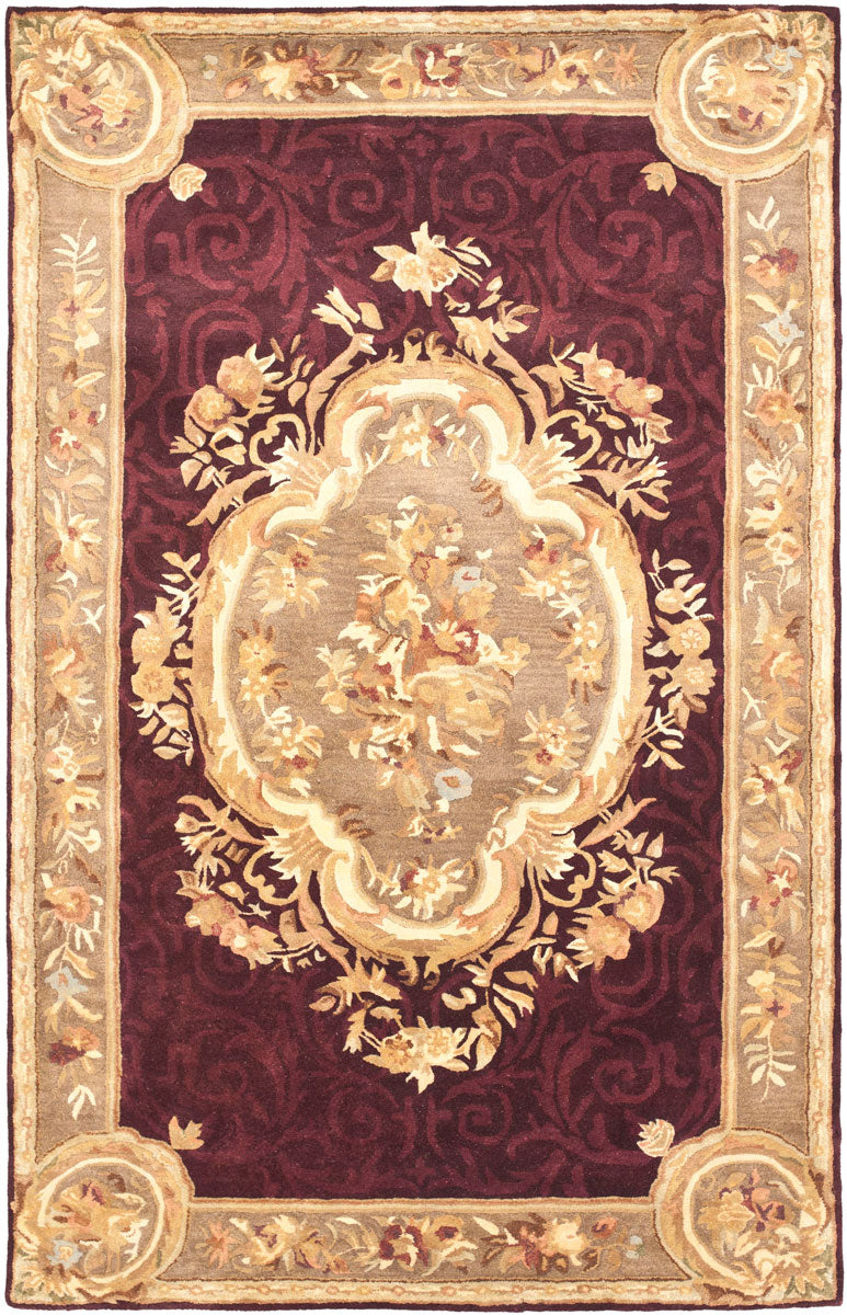 Safavieh Clearance Empire EM414A Dark Red Rug
