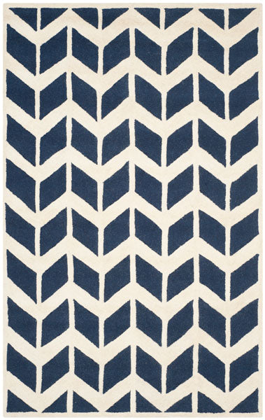 Safavieh Clearance Cambridge CAM718M Navy Rug