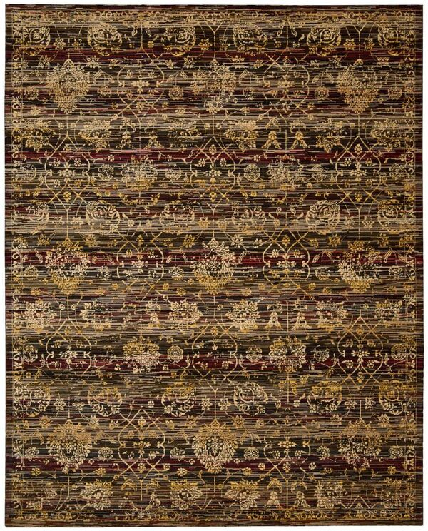 Nourison Clearance Rhapsody RH007 Ebony Rug
