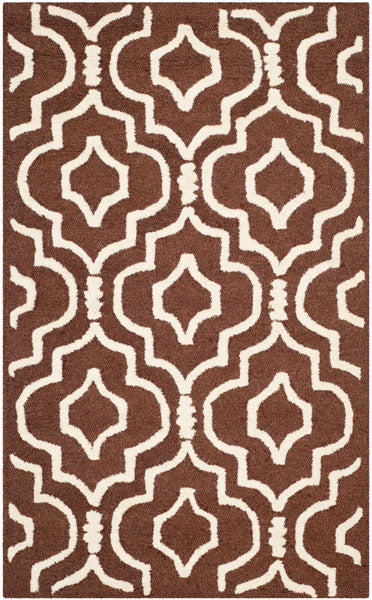 Safavieh Clearance Cambridge CAM141H Dark Brown Rug