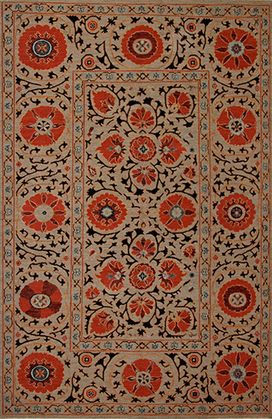 Tibet Rug Company Suzani SUZANI11 Mocha Rug