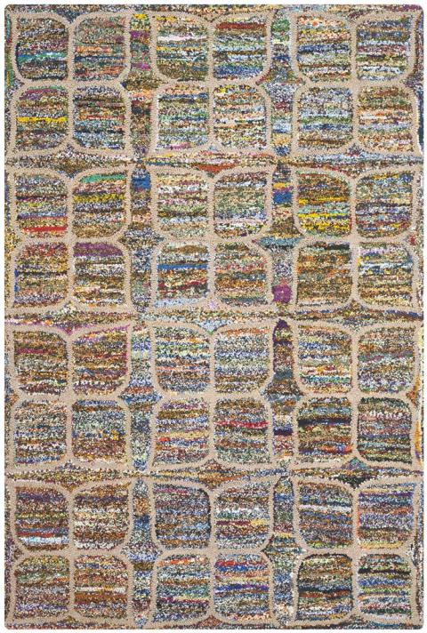 Safavieh Clearance Nantucket NAN438A Multi Rug