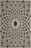 Safavieh Clearance Courtyard CY6616-25621 Black Rug