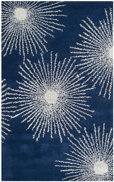 Safavieh Clearance Sohos SOH712M Dark Blue Rug