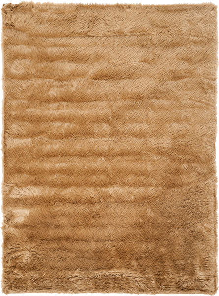 Safavieh Clearance Faux Sheep Skin FSS115E Camel Rug