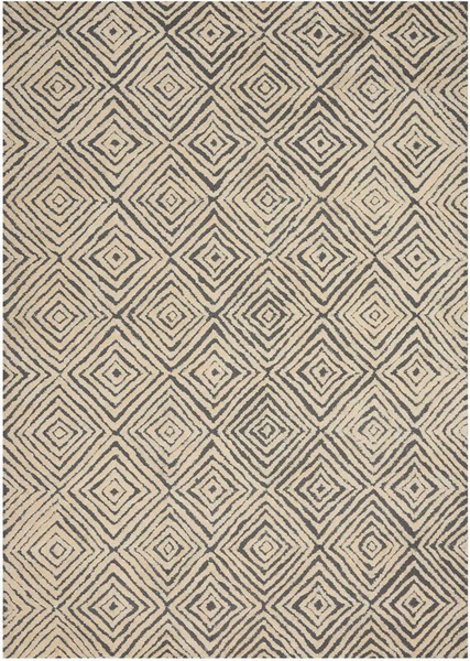Nourison Clearance Deco Mod DEC01 Grey/Ivory Rug