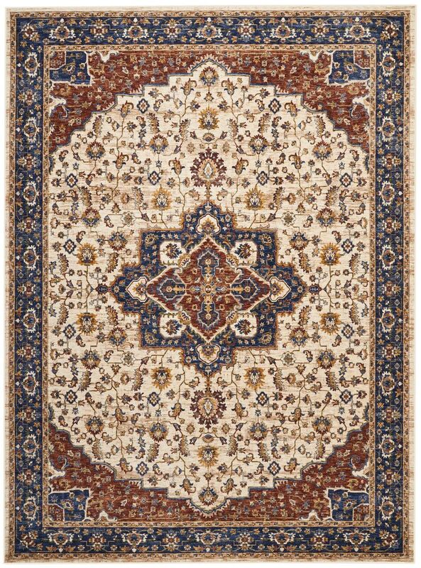 Nourison Clearance Lagos LAG01 Cream Rug