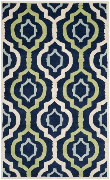 Safavieh Clearance Chatham CHT747C Navy Blue Rug