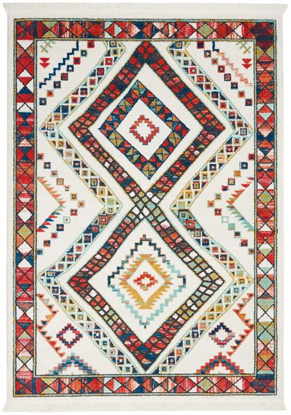 Nourison Clearance Navajo NAV02 White Rug