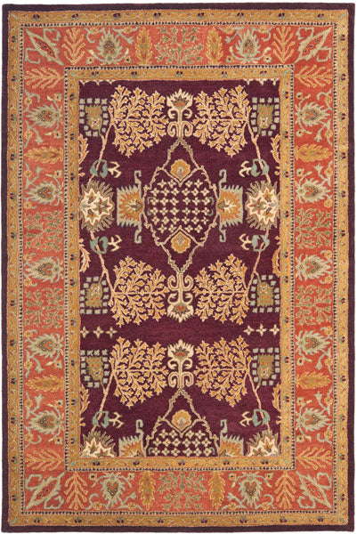 Safavieh Clearance Bergama BRG190C Burgundy Rug