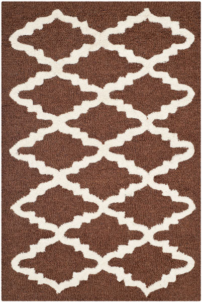 Safavieh Clearance Cambridge CAM137H Dark Brown Rug