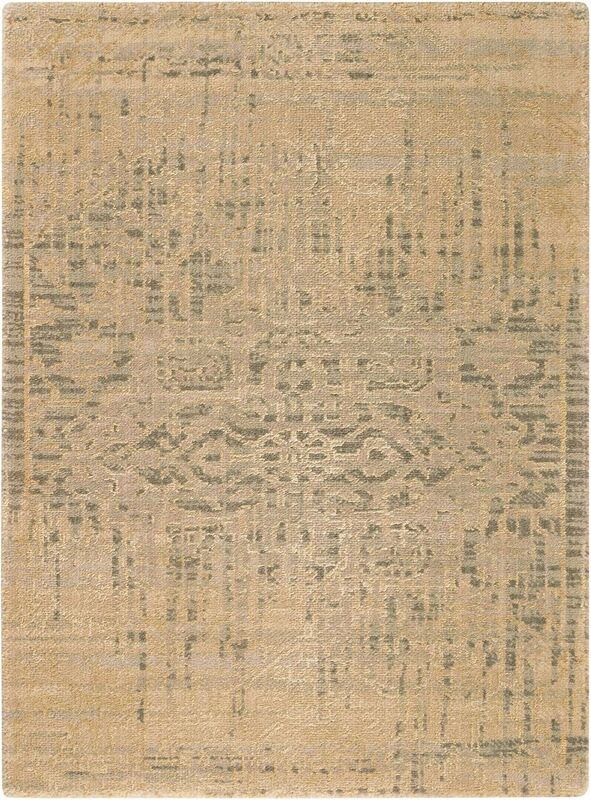 Nourison Clearance Silk Elements SKE27 Beige Rug