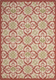 Nourison Clearance Caribbean CRB02 Rust Rug