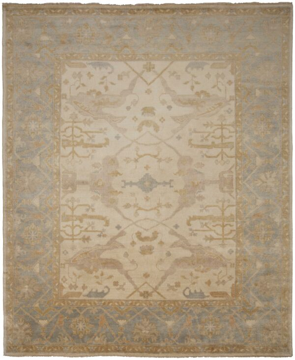 Shalom Brothers Oushak OU34 Beige Rug