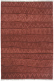 Tibet Rug Company 60 CT RICRAC Red Rug