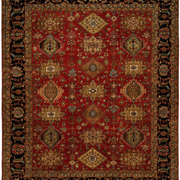 Rugs Done Right Palmer S93 Red Ebony Rug