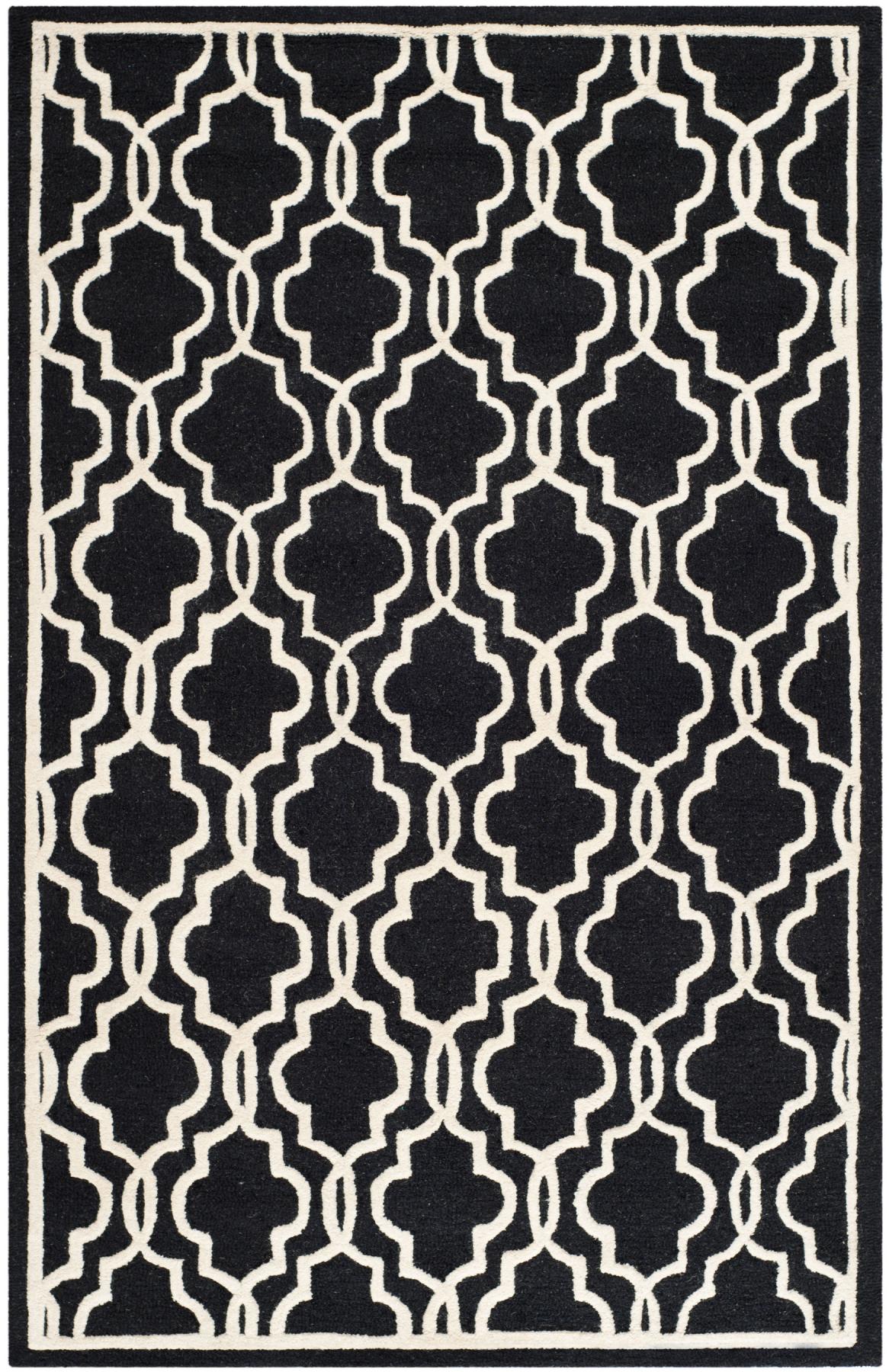 Safavieh Clearance Cambridge CAM131E Black Rug