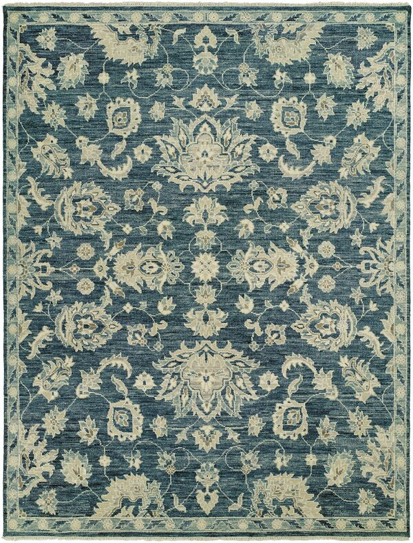 HRI Aria AR9 Dark Blue Rug