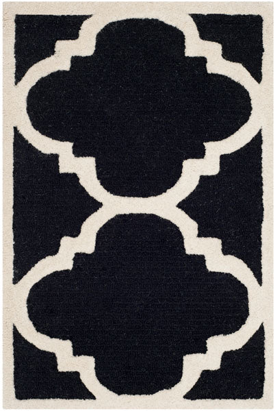Safavieh Clearance Cambridge CAM140E Black Rug