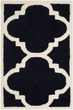 Safavieh Clearance Cambridge CAM140E Black Rug