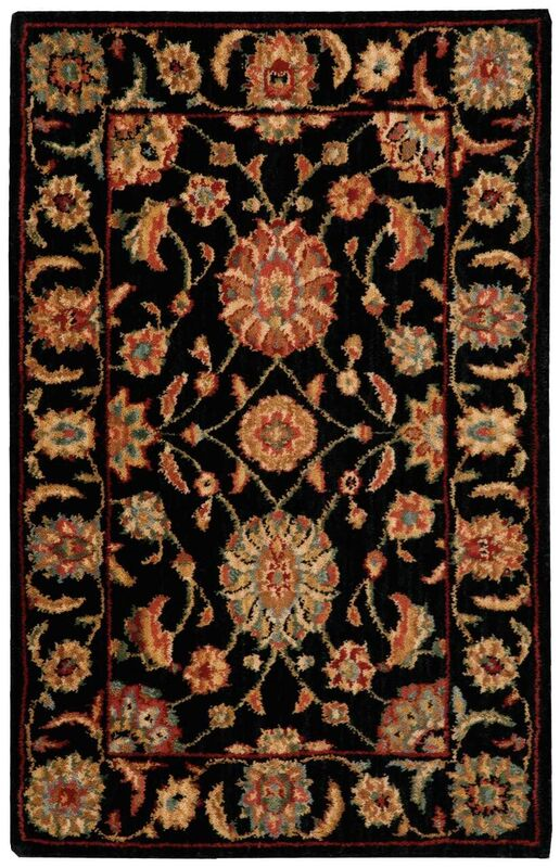 Nourison Clearance Living Treasures LI05 Black Rug