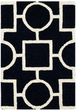 Safavieh Clearance Cambridge CAM143E Black Rug