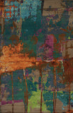 Tibet Rug Company 100 CT w/ Silk Abstract Multi Rug