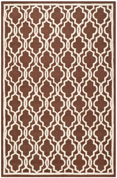 Safavieh Clearance Cambridge CAM131H Dark Brown Rug