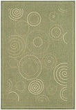 Safavieh Clearance Courtyard CY1906-1E06 Olive Rug