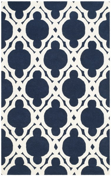 Safavieh Clearance Chatham CHT762C Navy Blue Rug