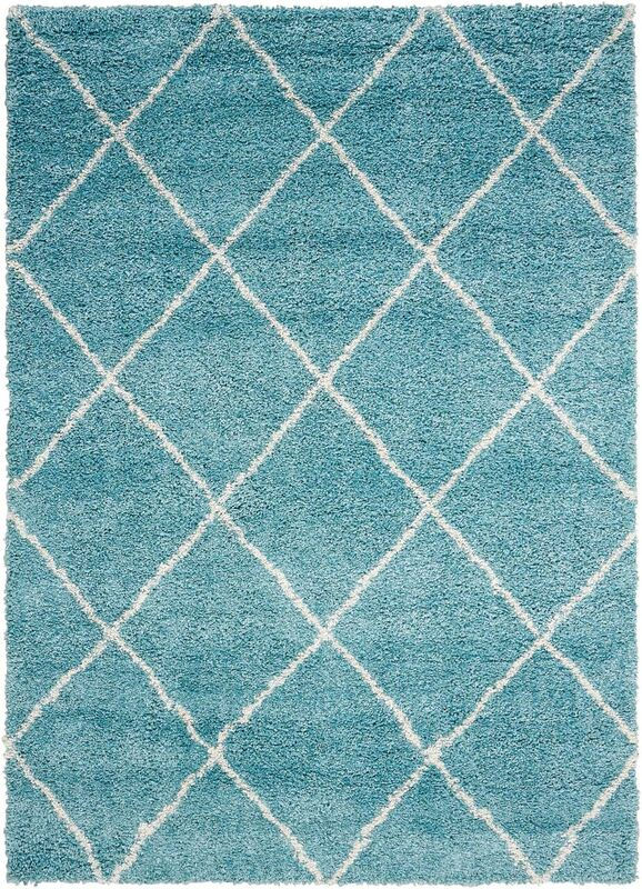 Nourison Clearance Brisbane BRI03 Aqua Rug