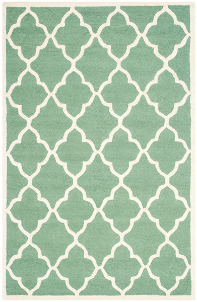 Safavieh Clearance Cambridge CAM312T Teal Green Rug