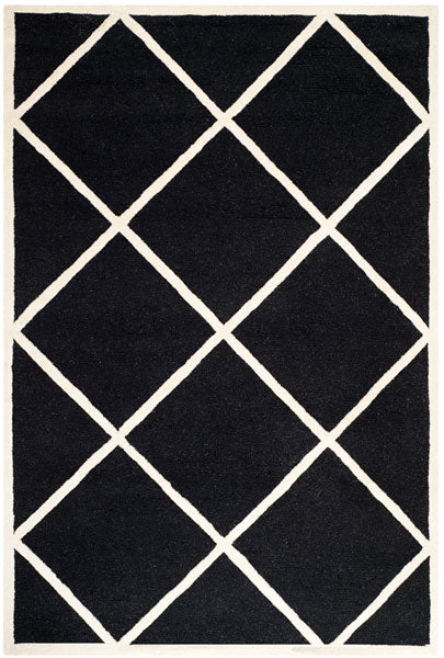 Safavieh Clearance Cambridge CAM136E Black Rug